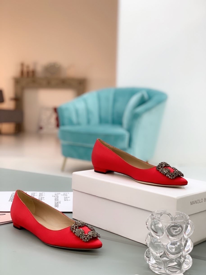 Manolo Blahnik flat shoes